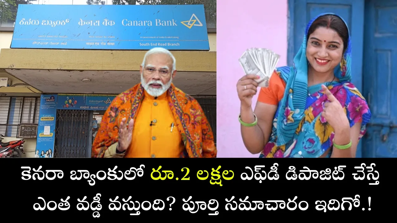 Canara bank fd scheme 2026