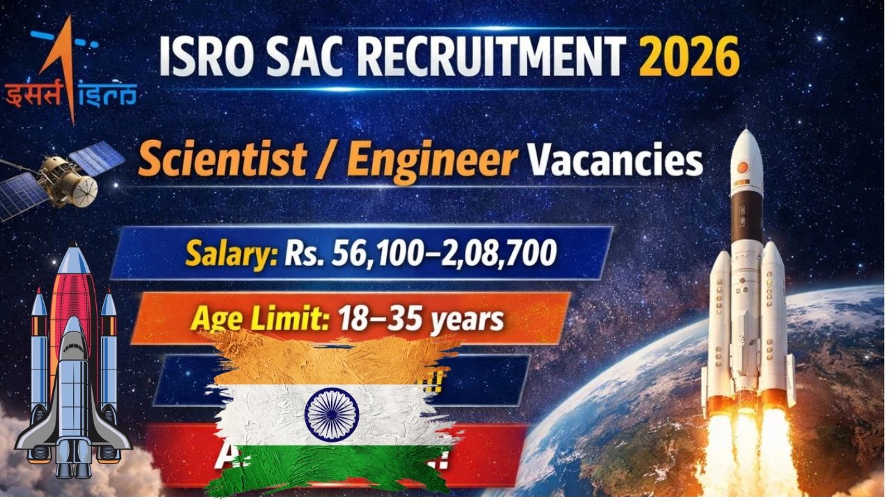 ISRO SAC Recruitment 2026